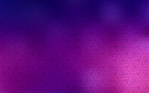 Fondo Vectorial Púrpura Oscuro Con Líneas Triángulos Diseño Decorativo Estilo — Vector de stock
