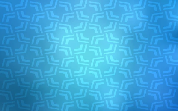 Patrón Vectorial Azul Claro Con Formas Líquidas Nueva Ilustración Color — Archivo Imágenes Vectoriales