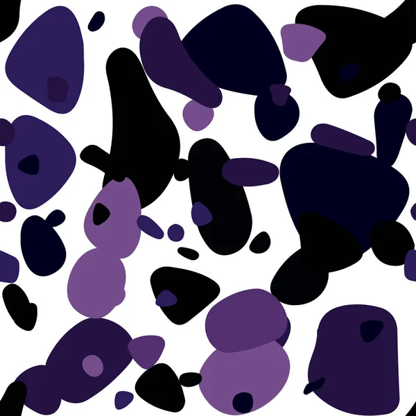 Dark Purple Vector Telón Fondo Sin Costuras Con Puntos Ilustración — Vector de stock