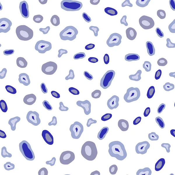 Hafif mor vektör daire şekilleri ile sorunsuz düzeni. Kabarcıkları ile soyut tarzda bulanık dekoratif tasarım. Desen tasarım pencere panjur, perdeler.