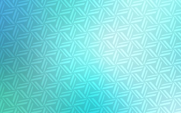 Licht Groen Vector Cover Met Veelhoekige Stijl Decoratieve Ontwerp Abstracte — Stockvector