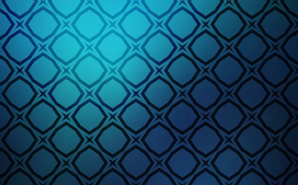 Modèle Vectoriel Bleu Foncé Avec Étoiles Noël Design Décoratif Flou — Image vectorielle