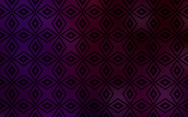 深紫色矢量模板与晶体 用矩形形状的闪闪发光的抽象插图 街头广告 小册子 传单的图案 — 图库矢量图片