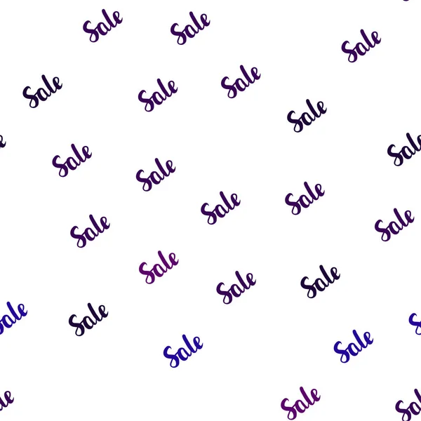 Dark Pink Blue Layout Vetor Sem Costura Com Palavras Desconto —  Vetores de Stock