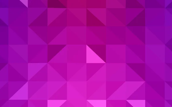 Modèle Polygonal Abstrait Vecteur Rose Clair Illustration Géométrique Style Origami — Image vectorielle