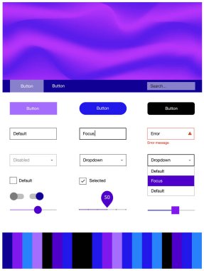 Pembe ışık, vektör stil rehberi bükülmüş çizgili mavi. Degrade çizgiler ile renkli soyut resimde. Web siteleri, açılış sayfaları için güzel düzeni.