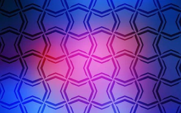 Azzurro Layout Vettoriale Rosso Con Linee Piatte Illustrazione Moderna Geometrica — Vettoriale Stock