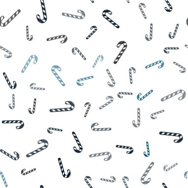 Pembe ışık, vektör sorunsuz şablon tatlı Noel sopa ile mavi.