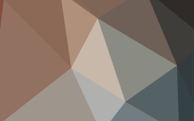 Açık mavi, vektör poligonal şablon sarı. Poligonal illüstrasyon parlayan, hangi üçgen oluşur. Desen için bir marka kitabın zemin.