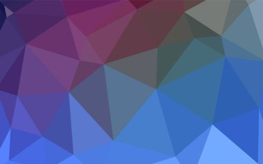 Hafif mor vektör düşük poli kapak. Çokgen şekilleri ile bir örnek. Web siteniz için yeni bir doku.