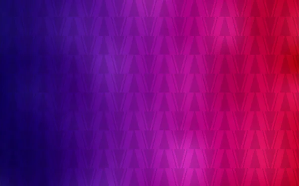 Dark Purple Pink Vector Backdrop Lines Triangles Декоративный Дизайн Абстрактном — стоковый вектор