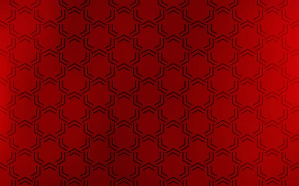 Mise Page Vectorielle Rouge Foncé Avec Lignes Plates Design Décoratif — Image vectorielle