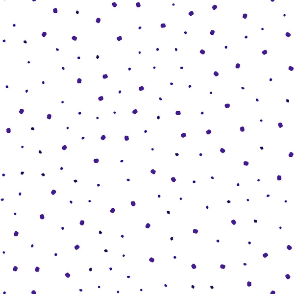深紫色矢量无缝覆盖与斑点 现代抽象例证与五颜六色的水滴 网站模板 — 图库矢量图片