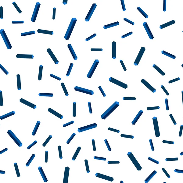 浅蓝色矢量无缝 等距背景与坚定的条纹 现代几何抽象例证与线 壁纸设计 — 图库矢量图片