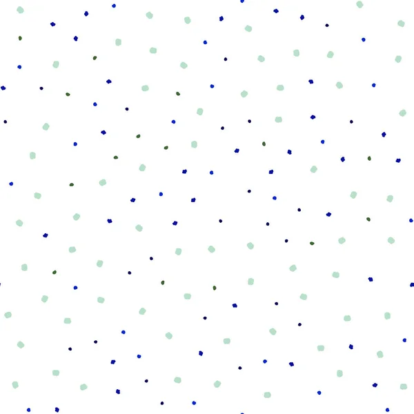 浅蓝色 绿色矢量无缝模板与圆 抽象风格的模糊装饰设计与气泡 壁纸的设计模式 — 图库矢量图片
