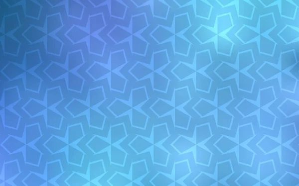 Licht Blauwe Vector Achtergrond Met Rechthoeken Illustratie Met Set Van — Stockvector