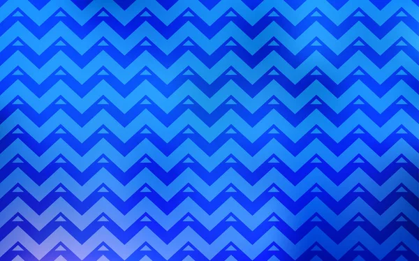 Plantilla Vectorial Light Blue Con Líneas Triángulos Gradiente Abstracto Ilustración — Vector de stock