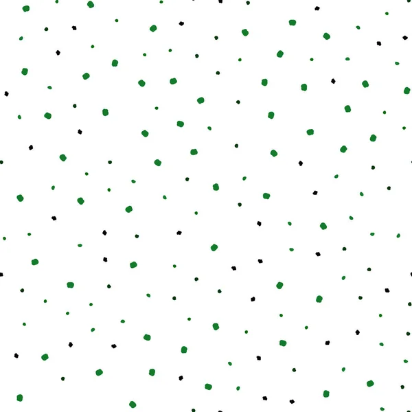 Dark Green Vector Seamless Cover Spots Glitter Abstract Illustration Blurred — Stock Vector