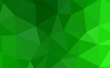 Koyu mavi vektör poligonal model. Gradyan ile Origami tarzında yaratıcı geometrik şekil. İşiniz için yeni tasarım.