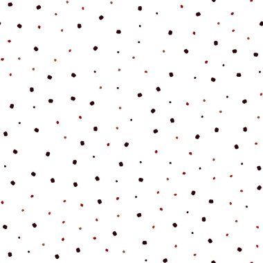 Koyu turuncu vektör daire şekilleriyle birlikte sorunsuz düzeni. İllüstrasyon renkli soyut daireler parlayan ayarlanmış. Duvar kağıdı, kumaş üreticileri için modaya uygun bir tasarım.