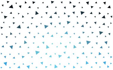 Koyu mavi vektör Çokgen soyut düzeni. Gradyan ile zarif parlak poligonal illüstrasyon. Web siteniz için yeni bir doku.