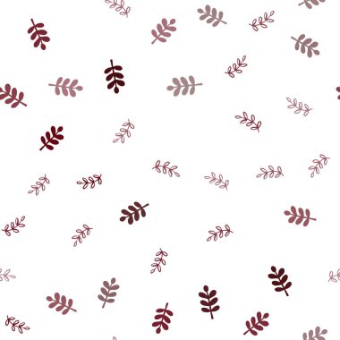 Koyu kırmızı yaprakları ile sorunsuz doğal zemin vektör. Bulanık tarzı ile yaratıcı şekilde bırakır. Desen için modaya uygun Kumaş, duvar kağıtları.