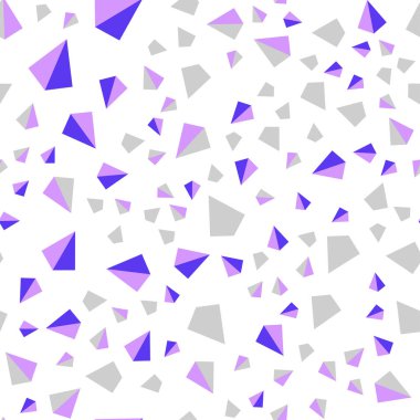 Pembe ışık, vektör kesintisiz, izometrik zemin çizgili, üçgen mavi. Üçgen doğa tarzı ile güzel illüstrasyon. Tasarım için duvar kağıdı, kumaş üreticileri.