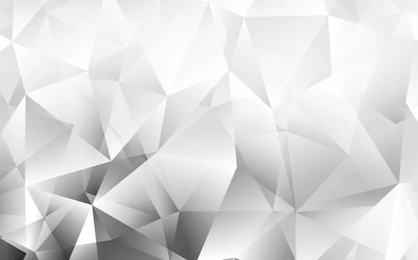 Işık gri vektör desen poligonal tarzı. Üçgen doğa tarzı ile güzel illüstrasyon. Açılış sayfanız için modern şablon.