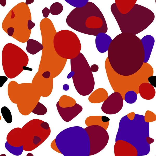 Dunkelblaue Rote Vektorschablone Mit Kreisen Schöne Farbige Illustration Mit Verschwommenen — Stockvektor