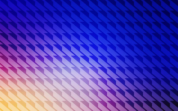 Hellrosa Blaue Vektortextur Mit Farbigen Linien Farbig Leuchtende Illustration Mit — Stockvektor