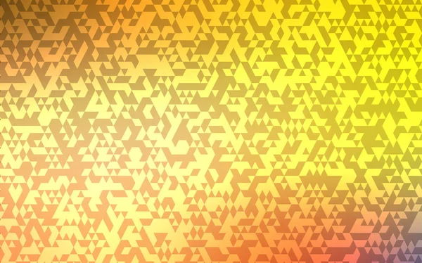 Hellrote Gelbe Vektorhülle Polygonalen Stil Moderne Abstrakte Illustration Mit Bunten — Stockvektor