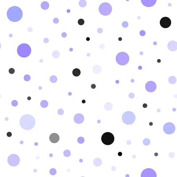 Light Purple Vector Seamless Backdrop Dots Glitter Abstract Illustration Blurred — Stock Vector