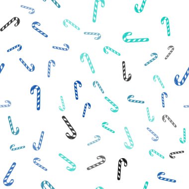 Hafif BLUE vektörsüz yerleşim ve noel tatlıları.