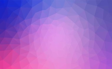 Işık mor, pembe vektör düşük poli kapak. Renkli resimde üçgenler ile soyut tarzda. İşiniz için yeni tasarım.