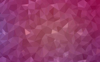 Üçgen zemin parlayan ışık pembe vektör. Çokgen şekilleri ile bir örnek. Web siteniz için yeni bir doku.