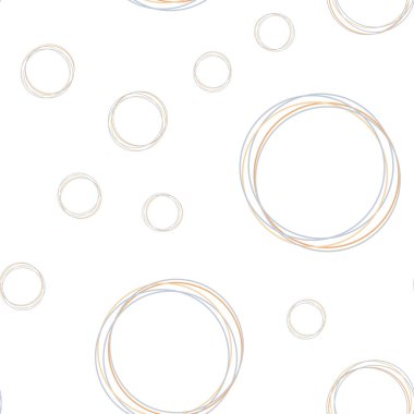 Açık mavi, kırmızı vektör sorunsuz zemin noktalar ile. Modern Soyut illüstrasyon renkli su ile bırakır. Tasarım için duvar kağıdı, kumaş üreticileri.