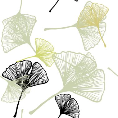 Açık yeşil, kırmızı vektör sorunsuz arka plan yaprakları ile. Bulanık tarzı ile yeni renkli resimde bırakır. Kartvizit, Web siteleri için şablon.