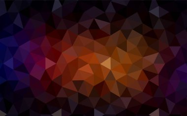 Koyu kırmızı vektör arka plan poligonal. Glitter soyut resim zarif bir üçgen ile. Cep telefonu arka plan için şablon.