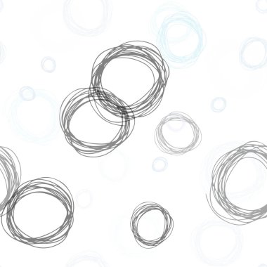 Hafif mavi vektör sorunsuz zemin noktalar ile. Soyut illüstrasyon renkli baloncuklar doğa tarzı ile. Tasarım için duvar kağıdı, kumaş üreticileri.