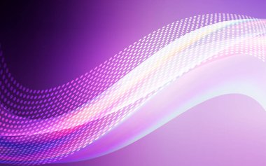 Işık mor, pembe vektör doku disklerle, satırları. Renkli soyut daireler ve satır kümesi ile Illustration. Reklamlar, el ilanları için desen.