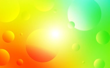 Kabarcıkları ile çok renkli vektör arka plan ışık. İllüstrasyon renkli soyut daireler parlayan ayarlanmış. Desen-ebilmek var olmak kullanılmış için güzel web siteleri.