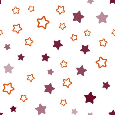 Koyu mavi, kırmızı Noel yıldız ile Dikişsiz desen vektör. Yıldız ile modern geometrik soyut resim. Tasarım için duvar kağıdı, kumaş üreticileri.