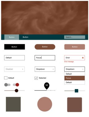 Açık yeşil, kırmızı vektör UI kiti ile bulutlar ve yıldız. Web Kullanıcı arabirimi kiti ile onun üstbilgisindeki soyut degrade bulutlar. Web siteleri için basit renkli tasarım.