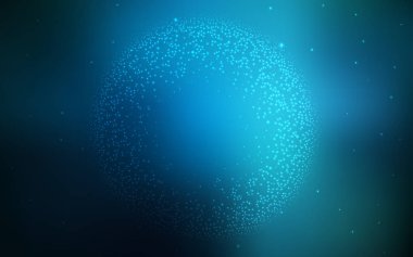 Koyu mavi vektör soyut bulanık arkaplan. Soyut ve gradyan renkte renkli çizimler. Web siteniz için bulanık tasarım.