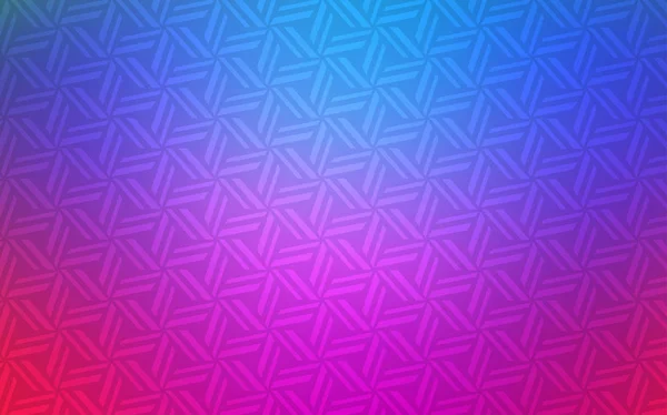 Světle Růžová Obal Modrý Vektor Polygonální Stylu Trojúhelníky Pozadí Abstraktní — Stockový vektor