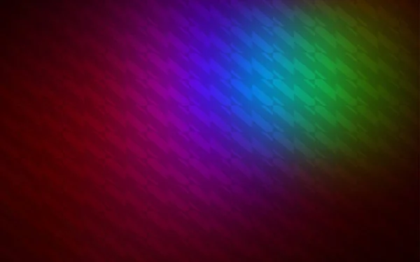 Düz Çizgili Koyu Çok Renkli Vektör Düzeni Glitter Soyut Illüstrasyon — Stok Vektör