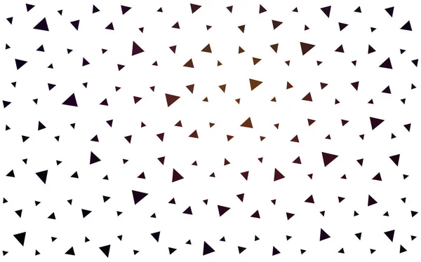 Dunkelrote Vektor Abstrakte Polygonale Vorlage Leuchtende Bunte Illustration Mit Dreiecken — Stockvektor