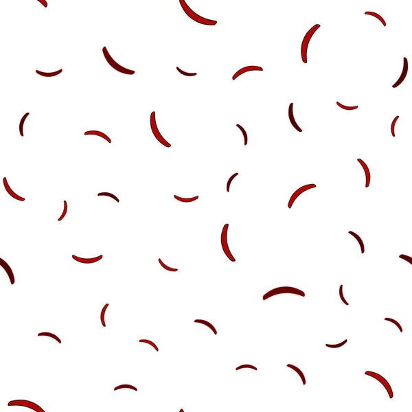 Темно Красный Вектор Искушает Мохнатыми Линиями Окружная Абстрактная Иллюстрация Градиентом — стоковый вектор