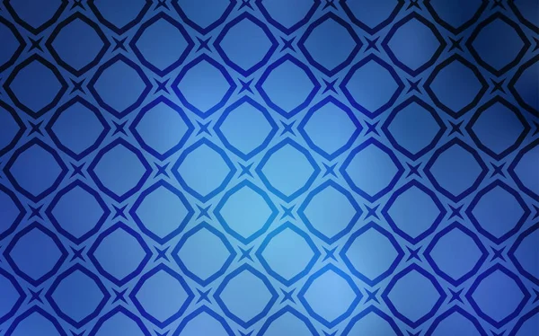 Light Blue Vector Texture Beautiful Stars Blurred Decorative Design Simple — Stock Vector