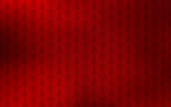 Textura Vectorial Rojo Oscuro Con Estilo Triangular Ilustración Con Conjunto — Vector de stock